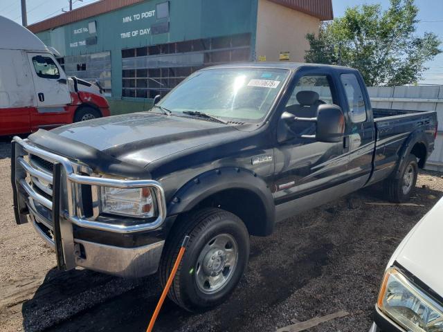 FORD F250 SUPER 2006 black  diesel 1FTSX21P36EA08195 photo #1