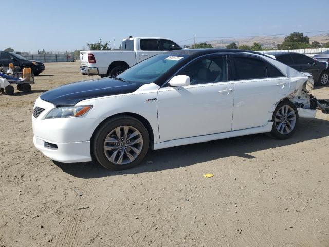 TOYOTA CAMRY CE 2008 white  gas 4T1BE46K48U755744 photo #1