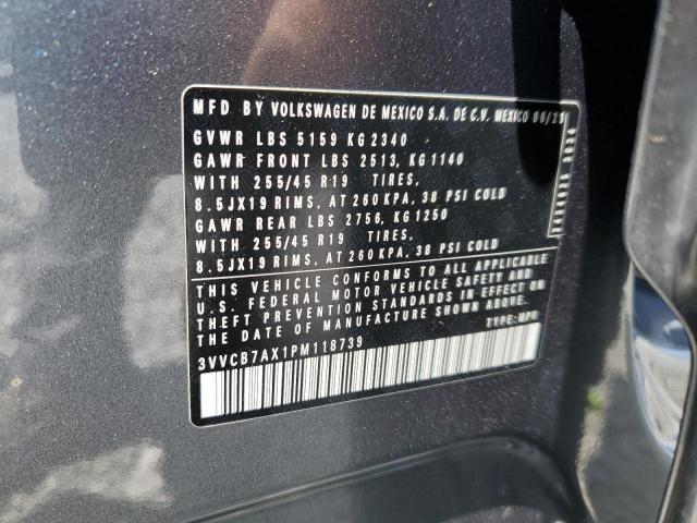 2023 VOLKSWAGEN TIGUAN SE 3VVCB7AX1PM118739