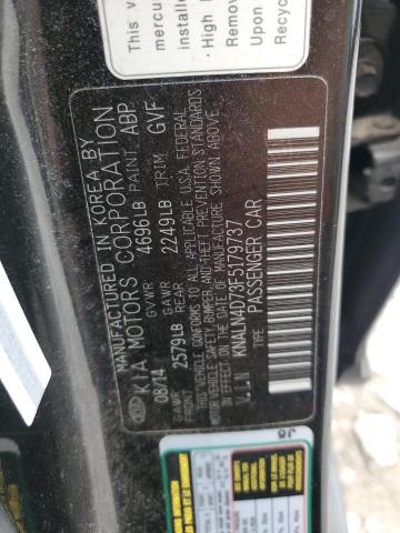2015 KIA CADENZA PR - KNALN4D73F5179737