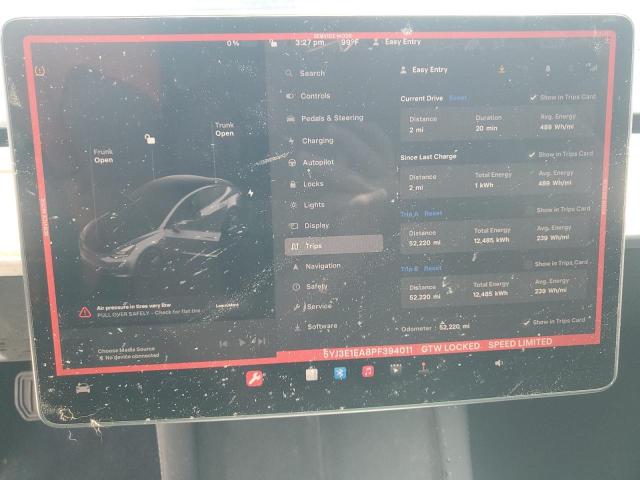 2023 TESLA MODEL 3 - 5YJ3E1EA8PF394011