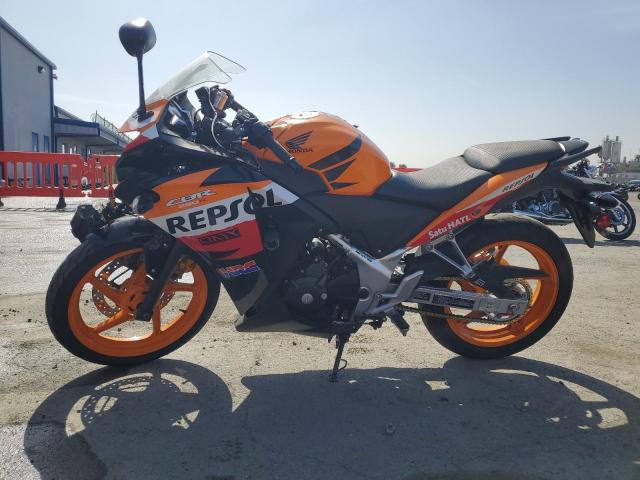 HONDA CBR250 R 2013 orange racer gas MLHMC4109D5302682 photo #4