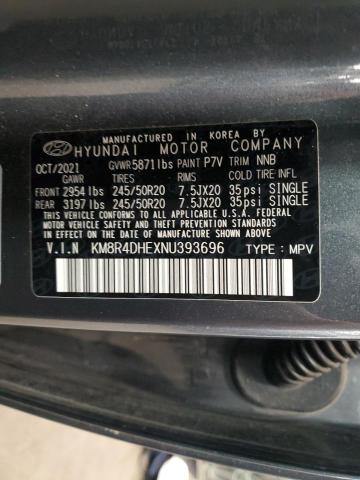 2022 HYUNDAI PALISADE S KM8R4DHEXNU393696