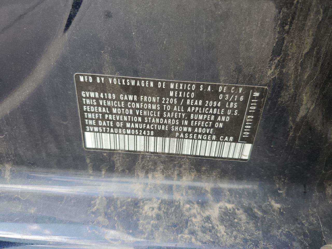 VOLKSWAGEN GOLF GTI S/SE