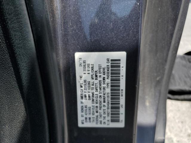 2016 HONDA ACCORD EX 1HGCT1B54GA010975
