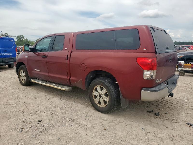 TOYOTA TUNDRA DOU 2007 burgundy  gas 5TFBV54167X024802 photo #3