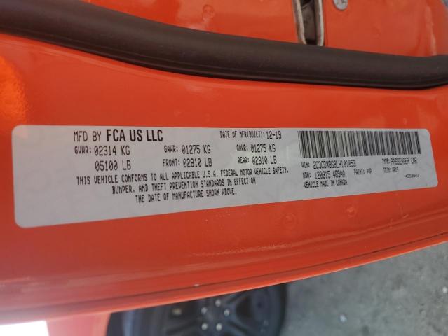 2020 DODGE CHARGER SX 2C3CDXBG8LH101053