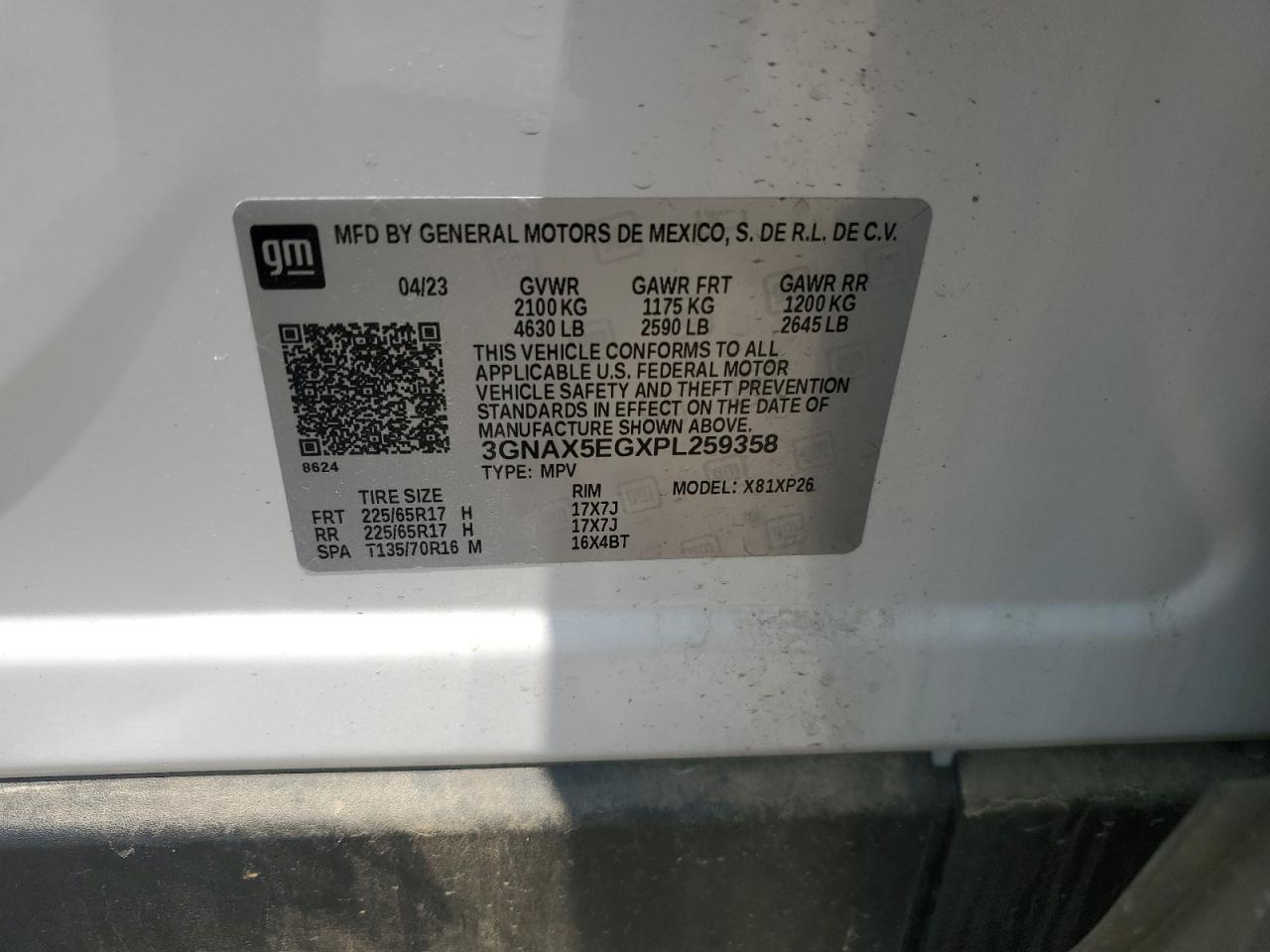 CHEVROLET EQUINOX LS