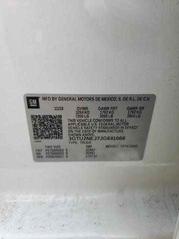 2018 GMC SIERRA K15 - 3GTU2NEJ7JG641668