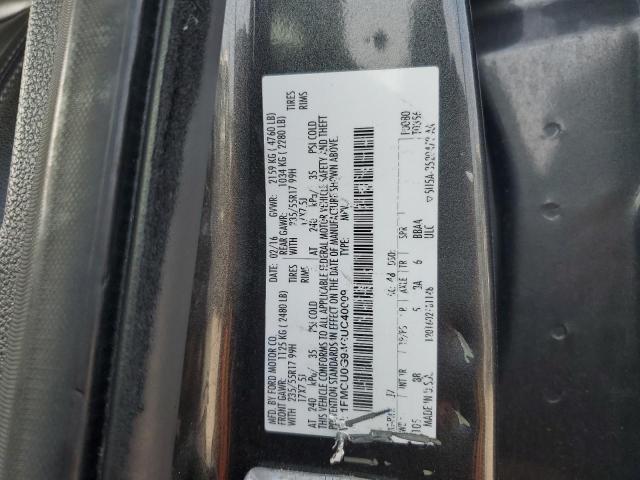2016 FORD ESCAPE SE 1FMCU0G94GUC40009