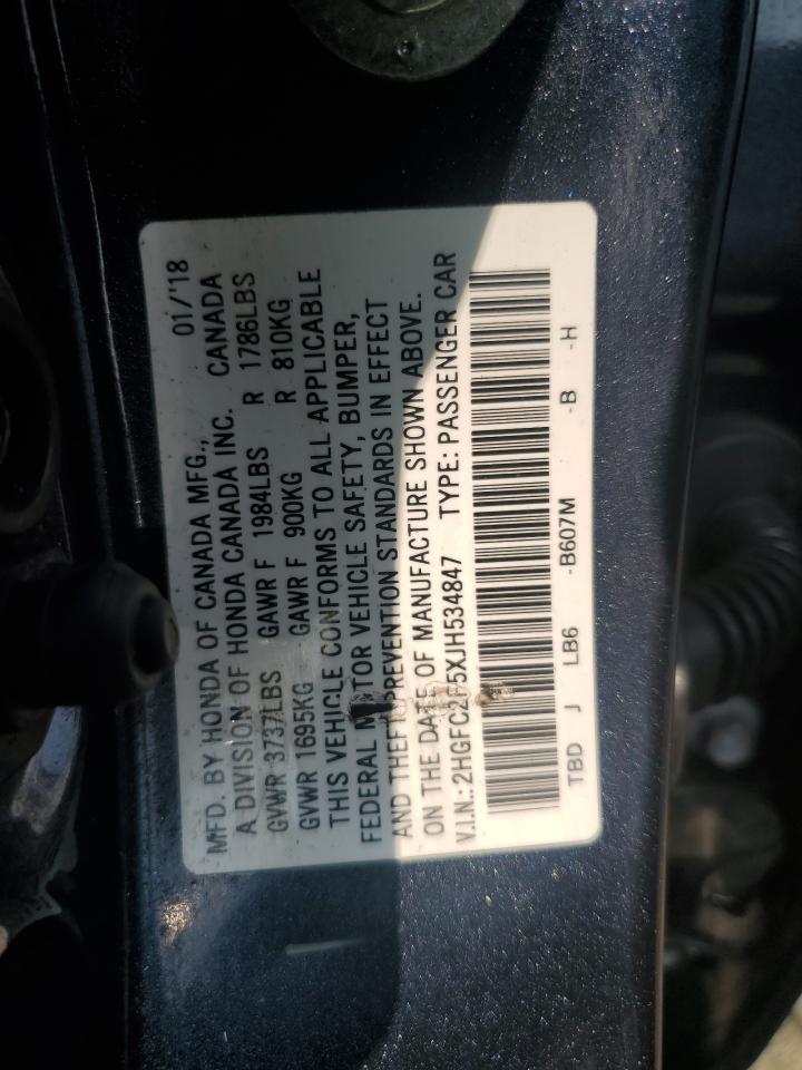 Honda Civic lx 2018