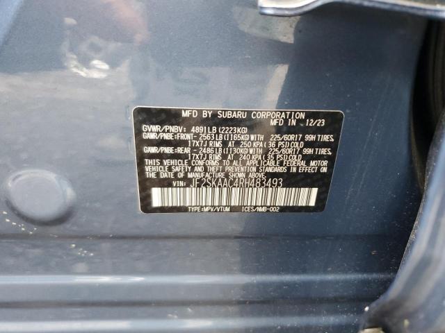 2024 SUBARU FORESTER JF2SKAAC4RH483493