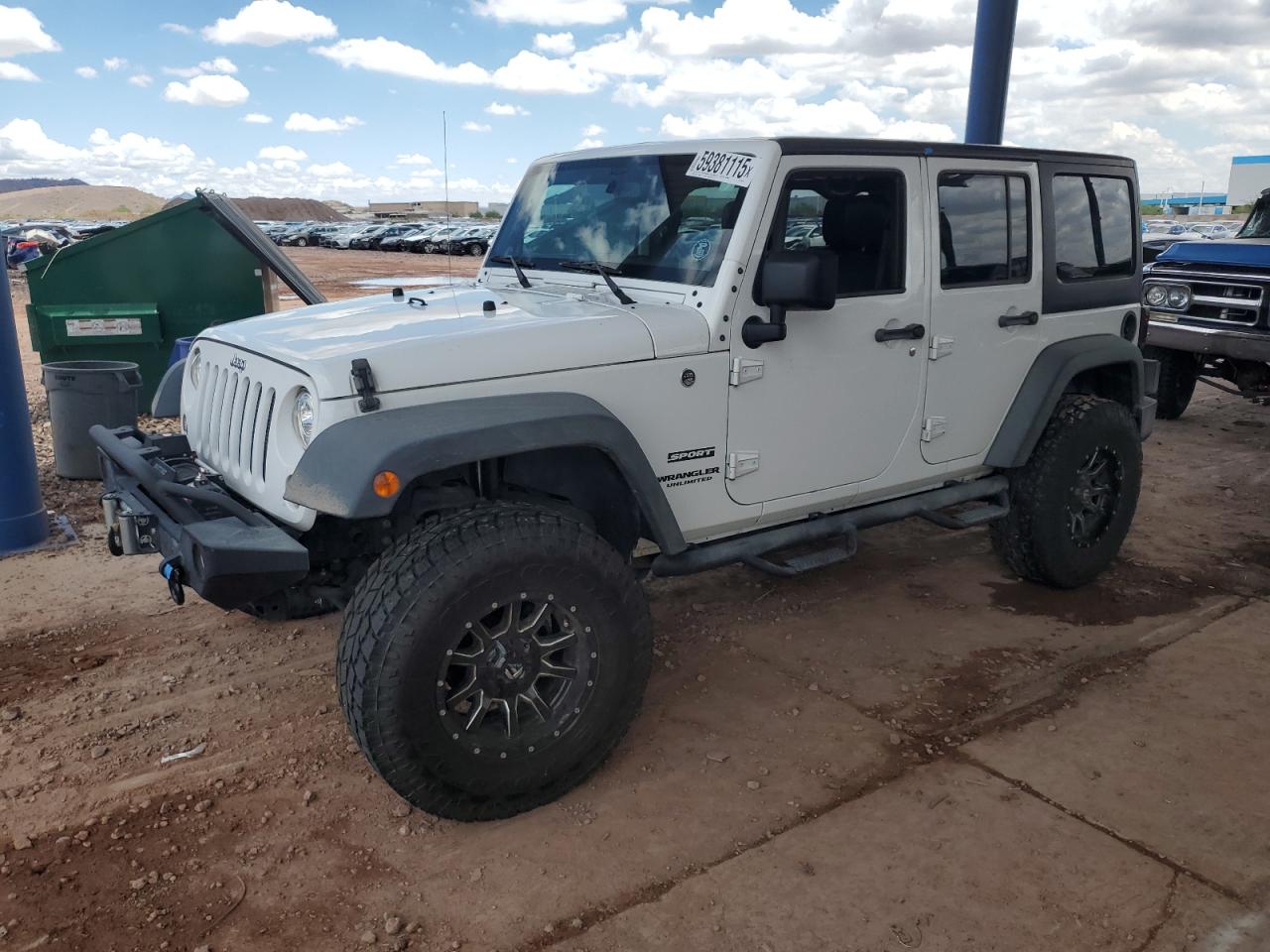 Salvage Jeep Wrangler
