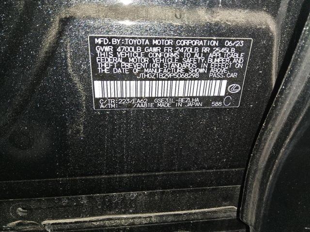 2023 LEXUS IS 350 F S JTHGZ1B29P5068298