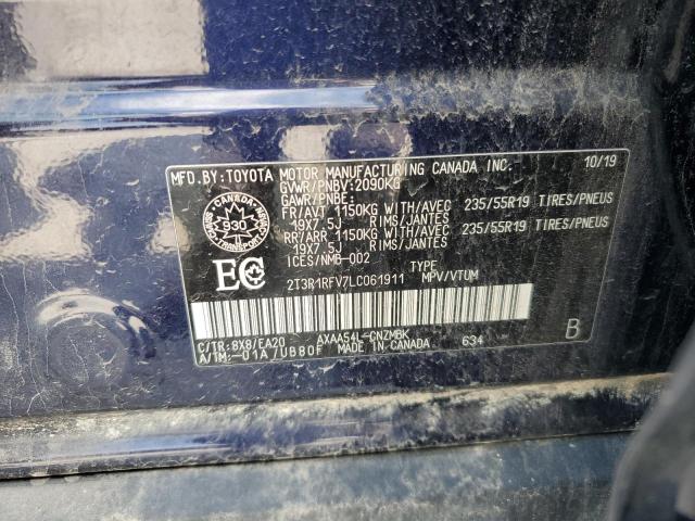 2020 TOYOTA RAV4 XLE - 2T3R1RFV7LC061911