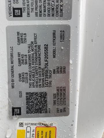 2020 GMC SIERRA K35 1GT39SE70LF205582