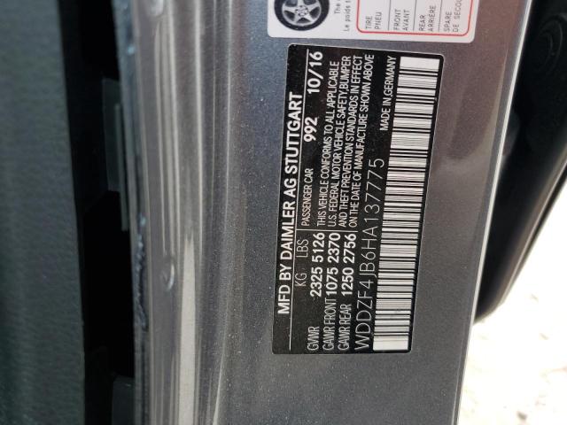 2017 MERCEDES-BENZ E 300 - WDDZF4JB6HA137775