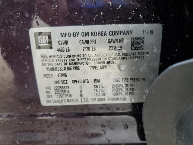2020 BUICK ENCORE GX KL4MMCSL4LB072806