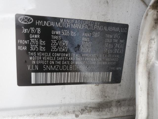 2018 HYUNDAI SANTA FE S - 5NMZUDLB1JH096609
