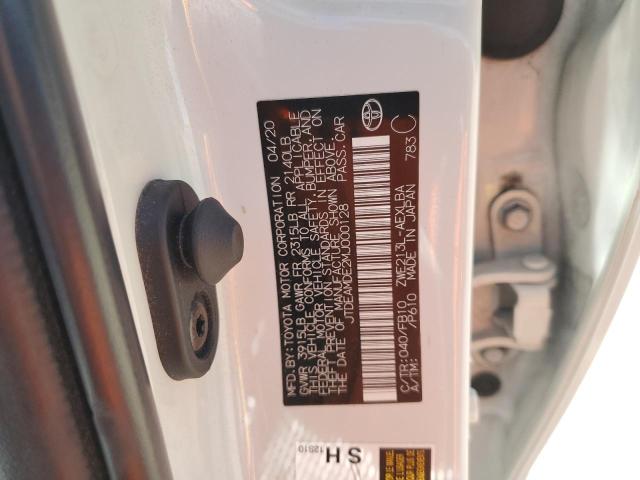 2021 TOYOTA COROLLA LE JTDEAMDE2MJ000128