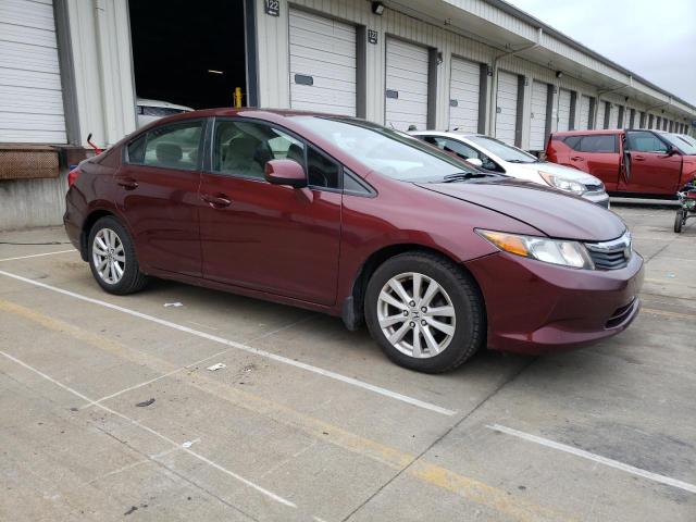 Vin: 19xfb2f83ce039593, lot: 61611105, honda civic ex 20124