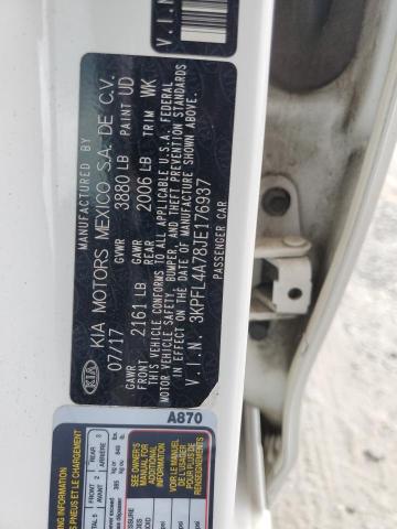 2018 KIA FORTE LX 3KPFL4A78JE176937