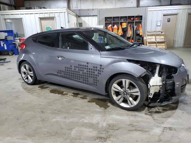 Vin: kmhtc6ad7hu321008, lot: 58987395, hyundai veloster 20174