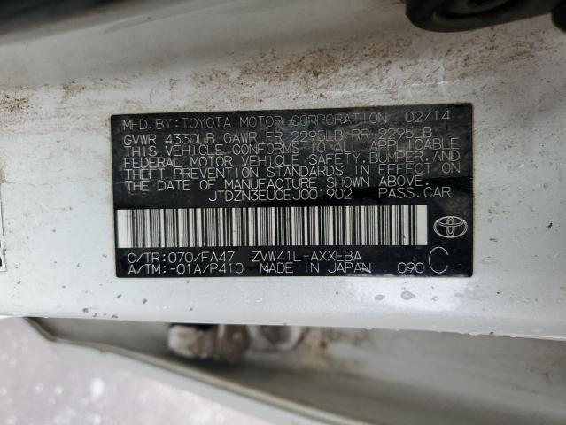 jtdzn3eu0ej001902 - 2014 Toyota Prius - #59779365
