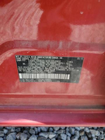 2012 TOYOTA RAV4 LIMIT - 2T3YF4DV8CW127027