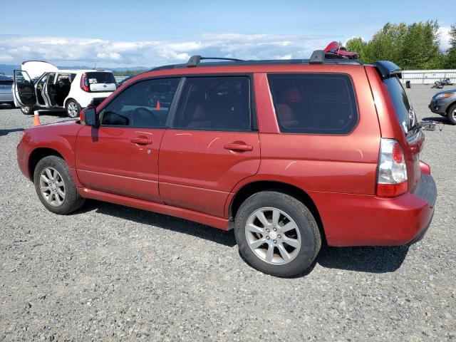 SUBARU FORESTER 2 2008 red  gas JF1SG65668H719048 photo #3