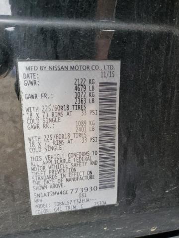 2016 NISSAN ROGUE S - 5N1AT2MV4GC773930