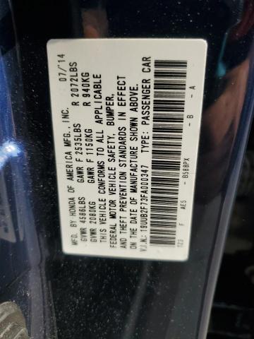 2015 ACURA TLX ADVANCE 19UUB2F73FA000347