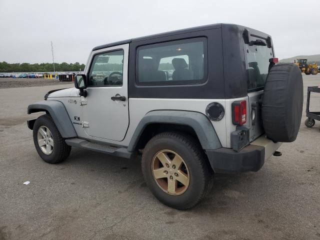 JEEP WRANGLER X 2008 silver  gas 1J4FA24188L648342 photo #3