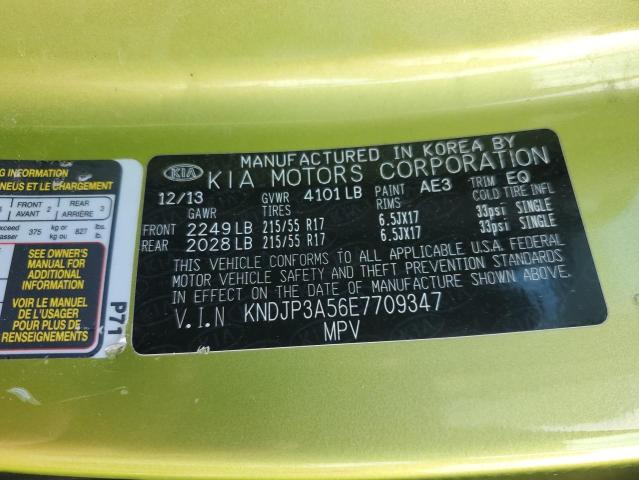 2014 KIA SOUL + - KNDJP3A56E7709347