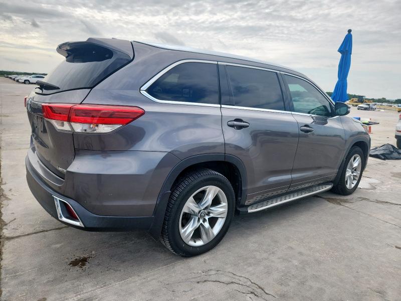 Vin: 5tdyzrfh1js258035, lot: 59329315, toyota highlander limited 20183