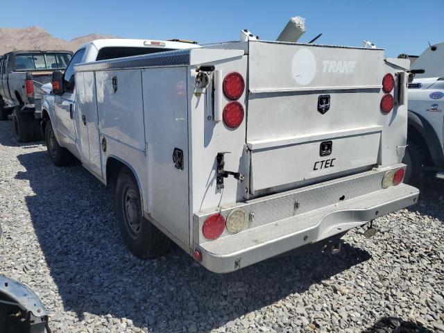 FORD F250 SUPER 2014 white pickup gas 1FDBF2A64EEB69059 photo #3