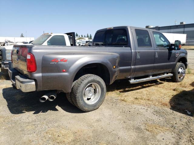 FORD F350 SUPER 2008 gray  diesel 1FTWW33R48EB19818 photo #4