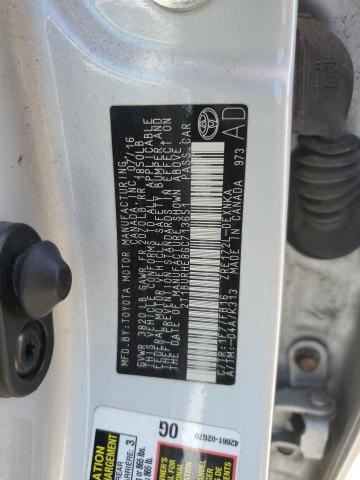 2016 TOYOTA COROLLA L - 2T1BURHE8GC713651