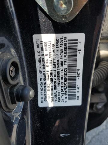 2016 HONDA CIVIC EX - 19XFC2F78GE083227