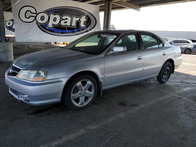ACURA 3.2TL TYPE 2002 silver  gas 19UUA56992A002068 photo #1