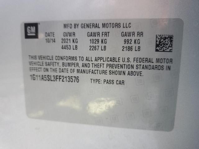 2015 CHEVROLET MALIBU LS - 1G11A5SL3FF213576