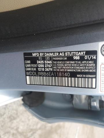 2014 MERCEDES-BENZ CLS 550 4M - WDDLJ9BB6EA118140