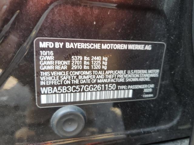2016 BMW 535 XI WBA5B3C57GG261150