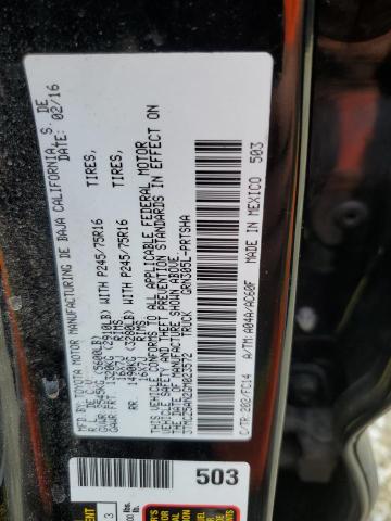 2016 TOYOTA TACOMA DOU - 3TMCZ5AN2GM023572