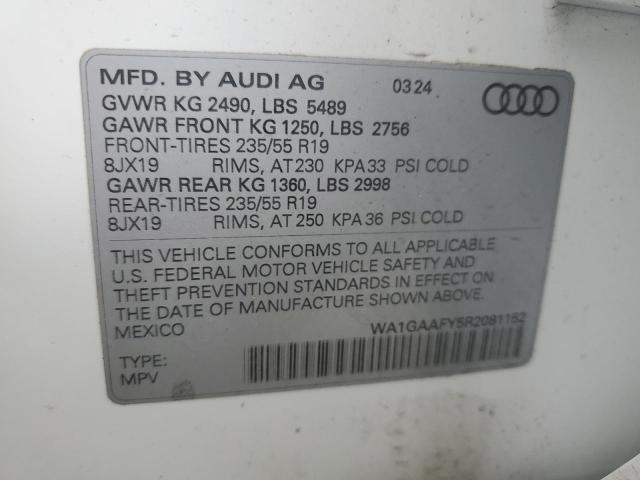 2024 AUDI Q5 PREMIUM WA1GAAFY5R2081152