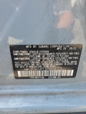 2023 SUBARU CROSSTREK JF2GTAPC8PH204313