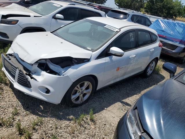 FORD FOCUS SE 2014 white hatchbac gas 1FADP3K26EL458876 photo #1