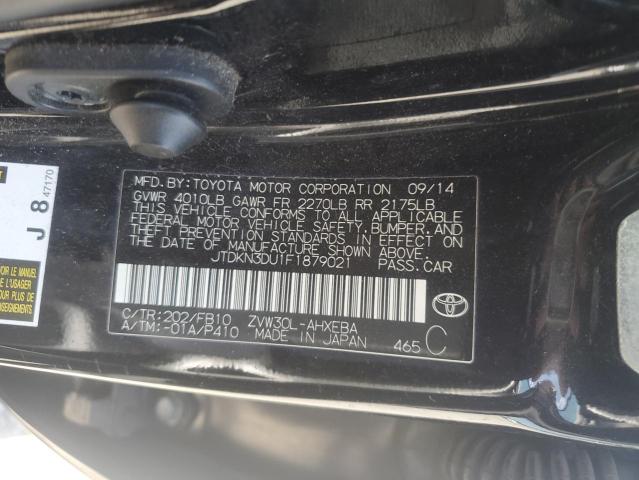 2015 TOYOTA PRIUS - JTDKN3DU1F1879021