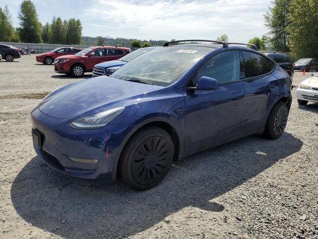 Vin: 5yjygaee8mf257424, lot: 60546345, tesla model y 2021 img_1