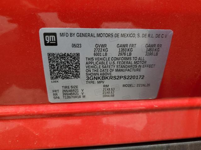 3gnkbkrs2ps220172 - 2023 Chevrolet blazer rs - #61058595